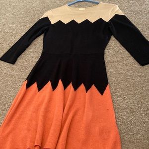 5/$15 H&M 3 color 3/4 sleeve mini dress size 2